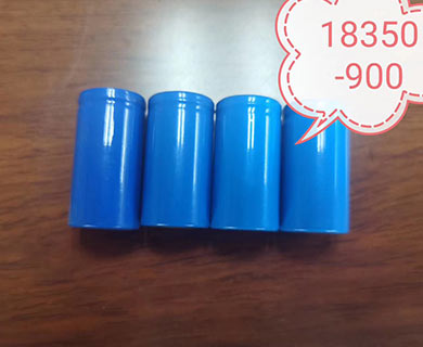 18350-900mAh圆柱锂电池